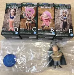 ワンピース ワールドコレクタブルフィギュア親子の血筋Ⅲ 5種セット