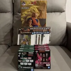 ドラゴンボール一番くじ A賞孫悟空3 F賞×7 H×8 I賞×16