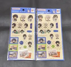 鬼滅の刃　るかっぷ　コラージュシール２枚　冨岡義勇　不死川実弥　伊黒小芭内