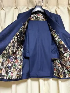 PaulSmith ネイビーストライプ　3Pスーツ