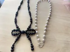 ビーズネックレス ネックレス