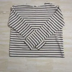 earth music&ecology ボーダー長袖Tシャツ M