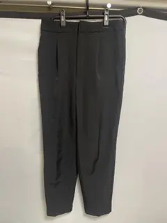 GU 黒 スラックス ゴムウエスト