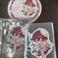 アニメイトカフェ アニカフェアクリルスタンド ŹOOĻ 狗丸トウマ 3点セット