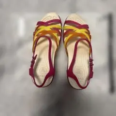 クロックス サンダル ワラチェ W7 ヒール（23.5cm〜24cm）