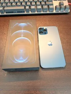 美品香港版 iPhone 12 Pro パシフィックブルー 本体　256GB
