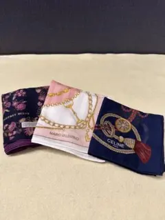 ブランドハンカチ 3枚セット