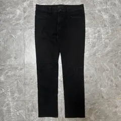UNIQLO JEANS ユニクロ 37 ブラックデニムパンツ d26
