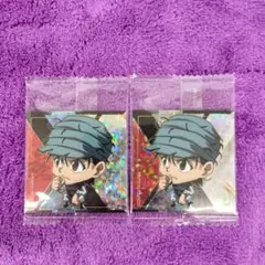 18ジン 2枚 Hunter×hunter vol.8 シール　ウエハース