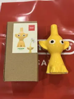 任天堂 ピクミン 黄ピクミン 一輪挿し　塗装ムラありニンテンドーのサムネイル