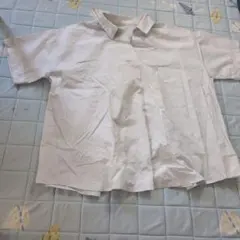 earth music&ecology 半袖 レギュラーシャツカラーフリーサイズ