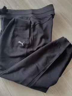 Puma 黒 ジャージパンツ ウエストゴム