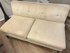 クラッシュゲート コーデュロイソファ チーク