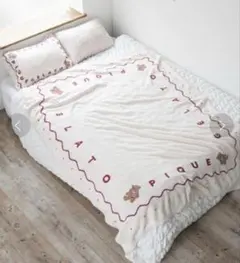 GELATO PIQUE テディベア　ブランケット