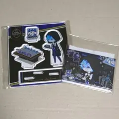 ツイステ ミニアクリルスタンド フレーム缶バッジ ボドゲ部 イデア