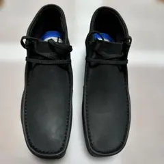 【新品・未使用品】　CLARKS コレクション　レザーワラビー　ブラック
