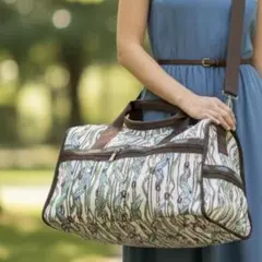 【LeSportsac】ボストンバッグ トラベルバッグ　旅行　ラージサイズ