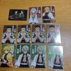 鬼滅の刃　ウェハースカード1　　11枚セット