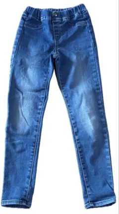 GU ジーユー キッズ ストレッチデニムパンツ 長ズボン ジーンズ 130