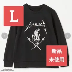 アベイル メタリカ スカルロゴ ロンT ルームウェア Lサイズ 新品