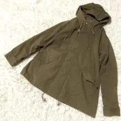 レプシィム　フード付きミリタリージャケット　モッズコート　アウター　カジュアル