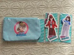 リカちゃんくじ セーラーズ ポーチ ダイカットキーチェーン