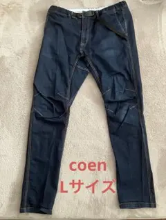 coen ストレッチスキニーデニムクライミングパンツ