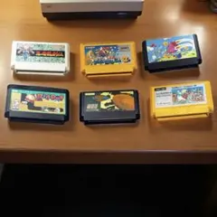 ⚫️ファミコン ソフト スーパーマリオブラザーズ3 ツインビー 6本セット