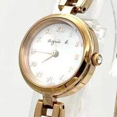 稼働品 agnes b. SOLAR 腕時計 レディース 白蝶貝 シェル文字盤のサムネイル