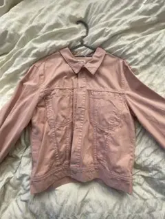 ピンク デニムジャケット