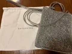 美品 アンテプリマ ミニアトゥーラ ショルダーバッグ ワイヤー