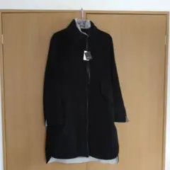 高級品❗ＫＴアンゴラショートフリーススタンドカラーコート