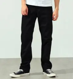 【EDWIN】503 レギュラーストレート／30／ブラック【美品】