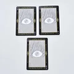 呪術廻戦 五条悟 箔押しトランプ 3点