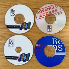 BeOS CD 4枚セット Preview Release