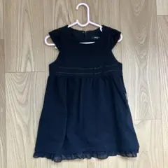 COMME CA ISM ブラック ワンピース 90cm