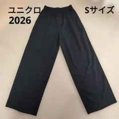 UNIQLO イージータックパンツ ブラック Sサイズのサムネイル