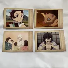 鬼滅の刃 竈門炭治郎　嘴平伊之助　ぱしゃこれ　4枚セット