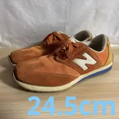 ニューバランスクラシック　24.5cm オレンジ