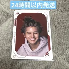 【未開封品】山田涼介 ソロアルバム「RED」封入特典 ビジュアルカードC