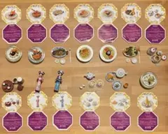 サントリー烏龍茶 満漢全席 中国宮廷料理 全13種類 フィギュア 説明書付きのサムネイル