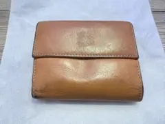 IL BISONTE イルビゾンテ 二つ折り財布 ヤケヌメ 本革 レザー