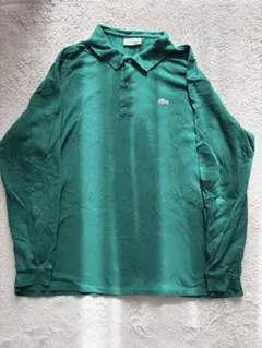 80s 90s ラコステ ポロシャツ 古着 ビンテージ ロングスリーブ フランス
