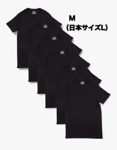 6枚組 Tシャツ クルーネック ベーシック コットン 下着 肌着 半袖 メンズ