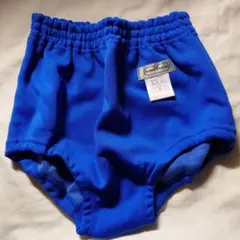 赤いポリエステルパンツ 元袋あり 新品未使用 保管匂 ブルマー Mサイズ