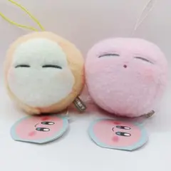 星のカービィ 羊毛フェルト風フェイスマスコット 2　2個セット