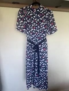 新品未使用！グレースチェリープリントシャツドレス ダイアグラム