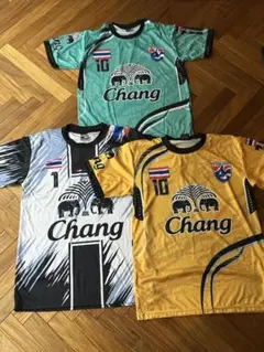 タイ代表 サッカーユニフォーム 3枚セット