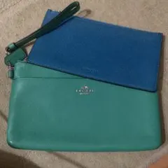 COACH コーチ リストレット ポーチ 2点セット