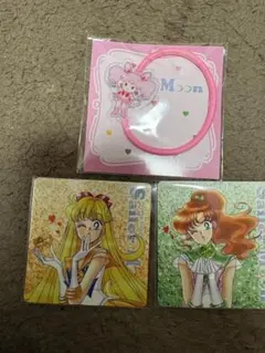 セーラームーン ヘアゴムとマグネット